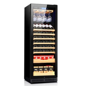 166 bottles compressor wine cooler